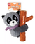 GIGWI RACOON PLUSH DOG TOY CON SQUEAKER