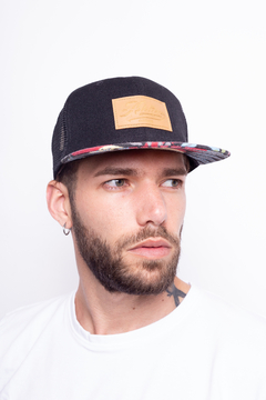 Gorra Snapback Trucker Flores - AL10