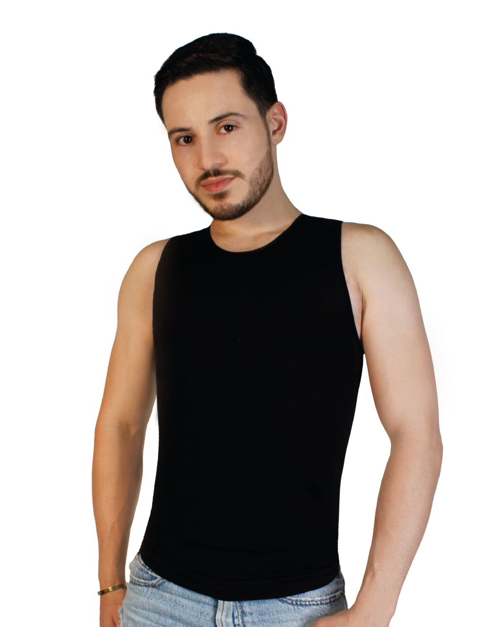 Camiseta interior negra hotsell