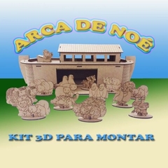 Arca De Noé 60x20x30cm | MONTADA