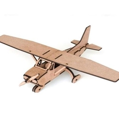 Avião Cessna | Quebra-Cabeça 3D para Montar