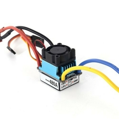 Imagem do ESC - 480a xt60 t-plug impermeável motor escovado