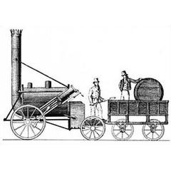 Locomotiva Stephenson's Rocket Kit para montar - comprar online