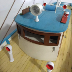 Pesqueiro Naxos 77 x 24 x 55 cm kit para montar (R/C) - loja online