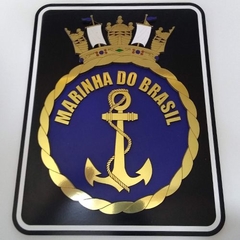 Quadro Brasão Marinha do Brasil 35x28cm