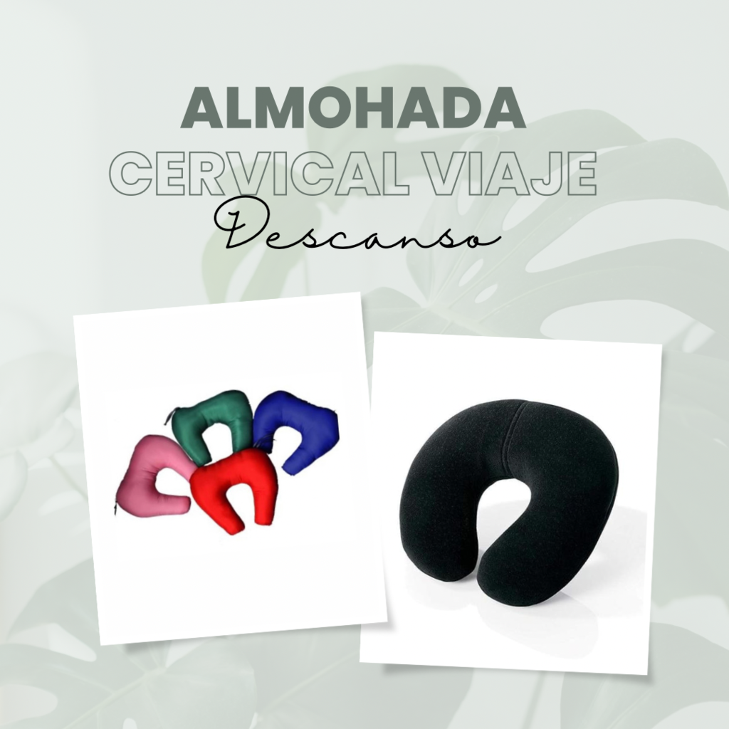 ALMOHADA CERVICAL CUELLO CAMILLA VIAJE