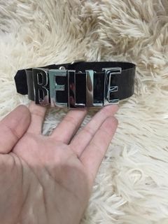 Chocker com letras 3cm Personalizado na internet