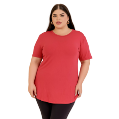 Blusa Feminina Plus Size Tapa Bumbum Blusão Alongada - Rocha Forte Modas