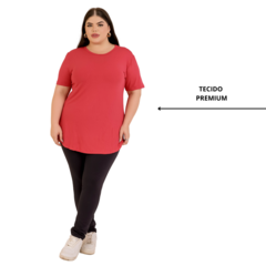 Blusa Feminina Plus Size Tapa Bumbum Blusão Alongada - comprar online