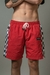 Short Streetwear Vermelho Suburb Flag