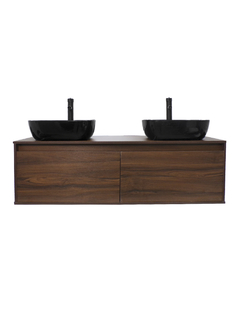 Gabinete Para Baño Con Doble Lavabo ANTON Minimalista