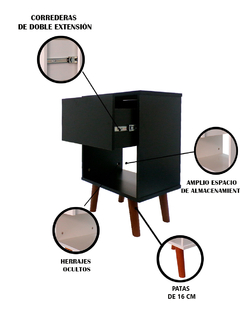 Buro Estilo Nórdico Rummi - Decomobil