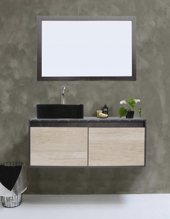 Gabinete De Baño GOVA Con Espejo Decorativo Minimalista - comprar en línea