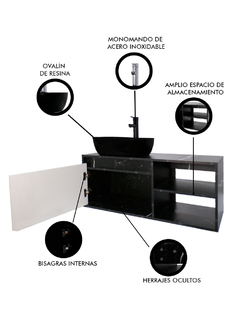 Gabinete Para Baño Con Lavamanos Y Monomando ODIN en internet