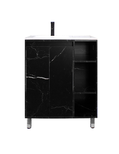 Gabinete Para Baño Con Lavabo FREYA Y Espejo Decorativo Decomobil