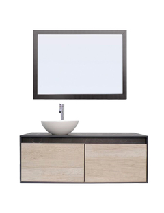 Gabinete De Baño Con Lavamanos Y Espejo Decorativo NYON - comprar en línea