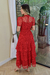 Imagem do Vestido Supermidi Joia Rara Vermelho