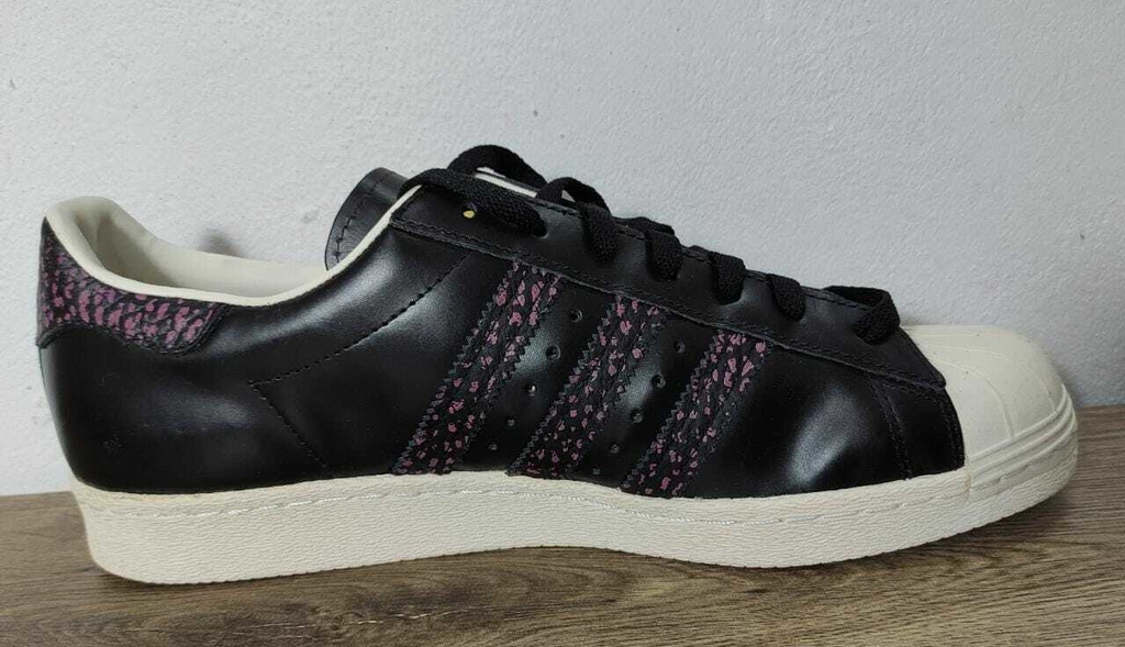 Adidas superstar 80s 2024 metal Rouge homme