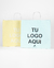 Bolsas de papel personalizadas impresas con tu logo en ambas caras. 1 color la impresion. - comprar online
