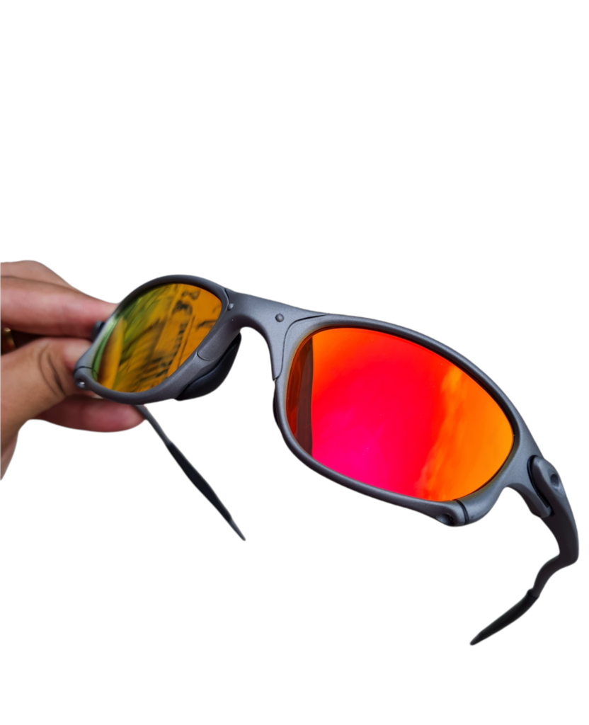 Oculos Oakley Juliet Squared xmetal vermelha doble x - Faz a Boa!