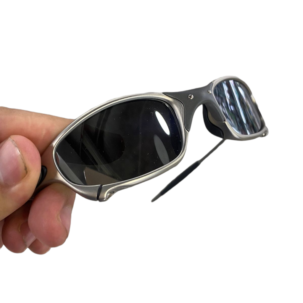 Óculos de Sol Juliet Carbon 24k Lente Black - kit Preto