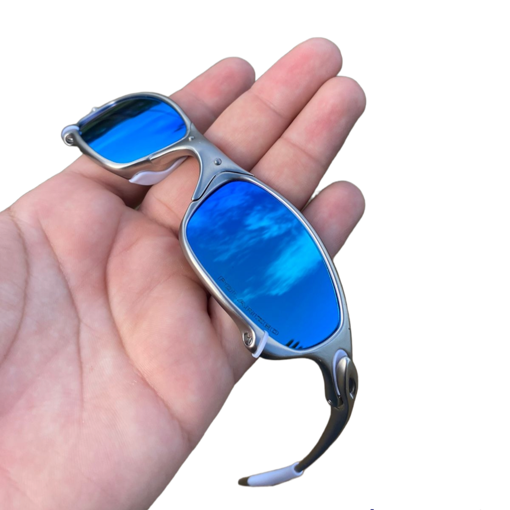 Juliet X-metal Pinada - Kit borracha azul - Lentes ice thug