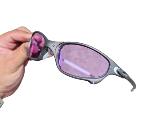 Óculos Juliet Plasma Lentes Pink Prizm - Tribo Pratas