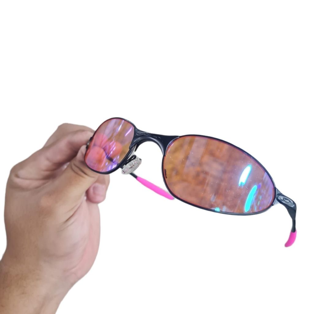 Juliet X-metal Pinada - kit borracha rosa - Lentes prizm