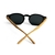 Óculos De Sol Sigley Bambu Lentes Black Unissex - Company Vip