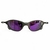 Óculos De Sol Double X Xmetal Lentes Roxo Purple - KIt Preto