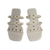 Rasteira Cairo - Off White - loja online