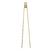 Pegador de Bambu 40cm Tipo Pinça Japonesa Shiki