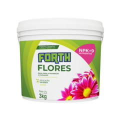 Fertilizante Adubo Forth Flores Floração Plantas Jardim 3 kg