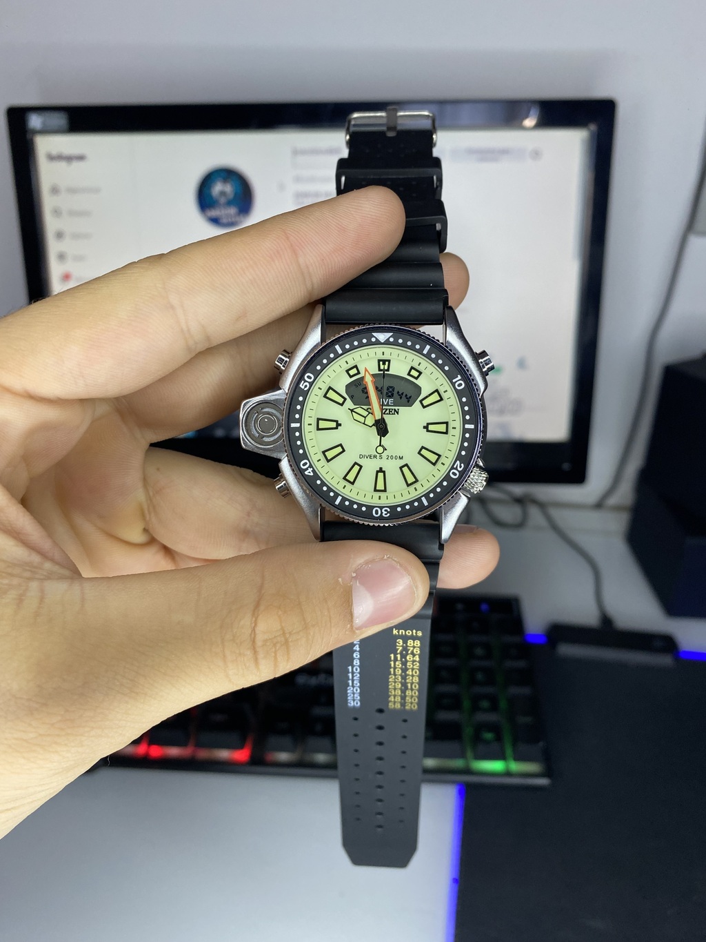 Citizen Aqualand Jp 2000 Edicao limitada a prova d agua