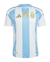 Camisa I 2024/25 Argentina 3 Estrelas + Patch Campeão Copa 2022