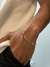 pulseira tijolinho 3,5mm - Banhado a Ouro - comprar online
