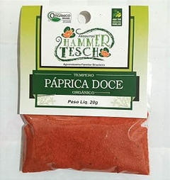 Páprica Doce Orgânica Hammer Tesch 20g