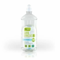 Lava Louças Neutro Sensitive Sem Fragância Biodegradável Biowash 650ml