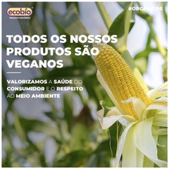 KIT - 5 Milhos de Pipoca Orgânico Alto Vácuo Ecobio 2,5Kg - Natu Gaio - Loja Especializada em Produtos Naturais e Orgânicos