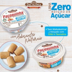 Paçoca Rolha Zero Açúcar 170g - Paçoquinha Sem Glúten e Vegana - comprar online