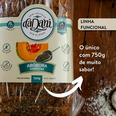 Pão de Abóbora com Chia Funcional DaDani 750g (Apenas para Campos/RJ) - Natu Gaio - Loja Especializada em Produtos Naturais e Orgânicos