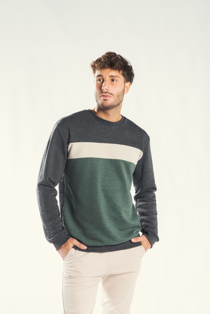 Buzo tricolor mujer sale