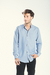 CAMISA BANES MAO DENIM CELESTE en internet