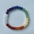 Pulseira Esfera dos Chakras 7mm - comprar online