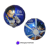 Globo Circulo Dragon Ball Z Kamehameha Azul 18" x5
