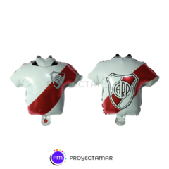 Globo Camiseta River Plate Paleta 14" x5