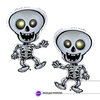 Globo Paleta Esqueleto Halloween 14" x5
