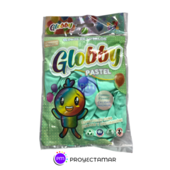 Globos 12" Globby Standard Pastel x25 - tienda online
