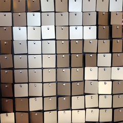 Paneles de Shimmer Wall Cuadrada x20
