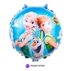 Globo Circulo Frozen Olaf 18" x5